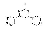 4-(2-Chloro-6-pyridazin-4-yl-pyriMidin-4-yl)-Morpholine 